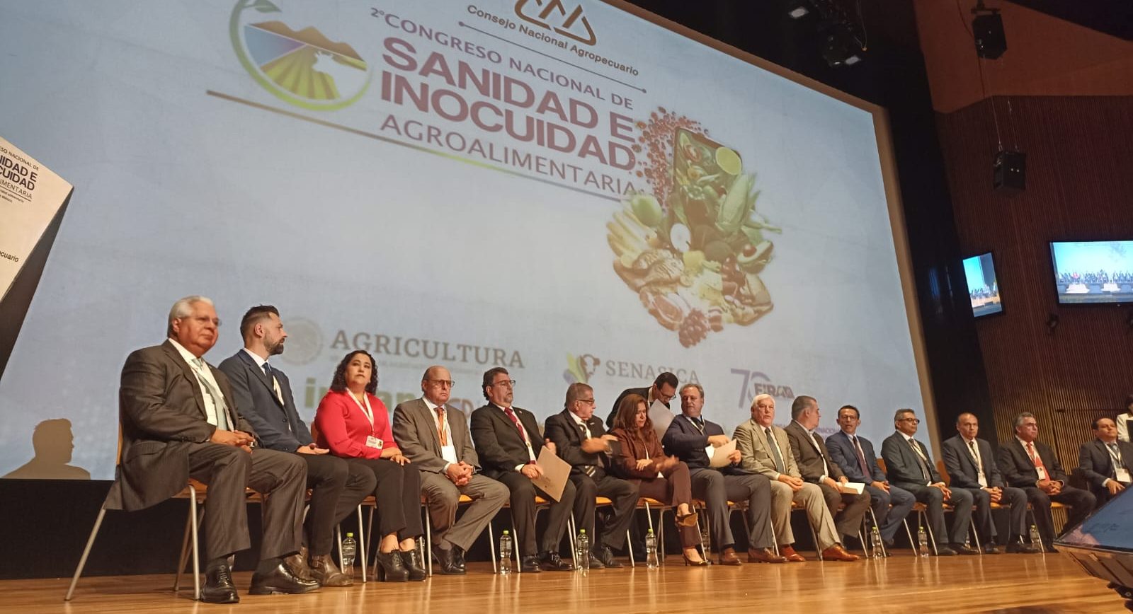 Inauguración la 2ª edición del Congreso de Sanidad e Inocuidad para la Seguridad Agroalimentaria. (Foto: Francisco Alarcón / CIMMYT)